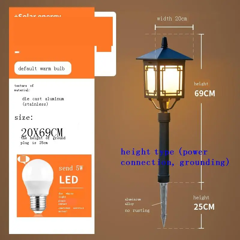 Lumiere Exterieur De Luce Para Gartenbeleuchtung Tuin Verlichting Lamp Outdoor LED Decoracion Jardin Exterior Garden Light | Наружное