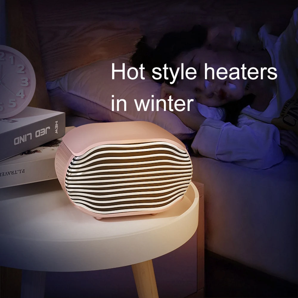 

1PCS Household Heater 800W Electric Heater Mini Desktop Heating for Winter Warmer Bedroom Heaters Heater Accessories