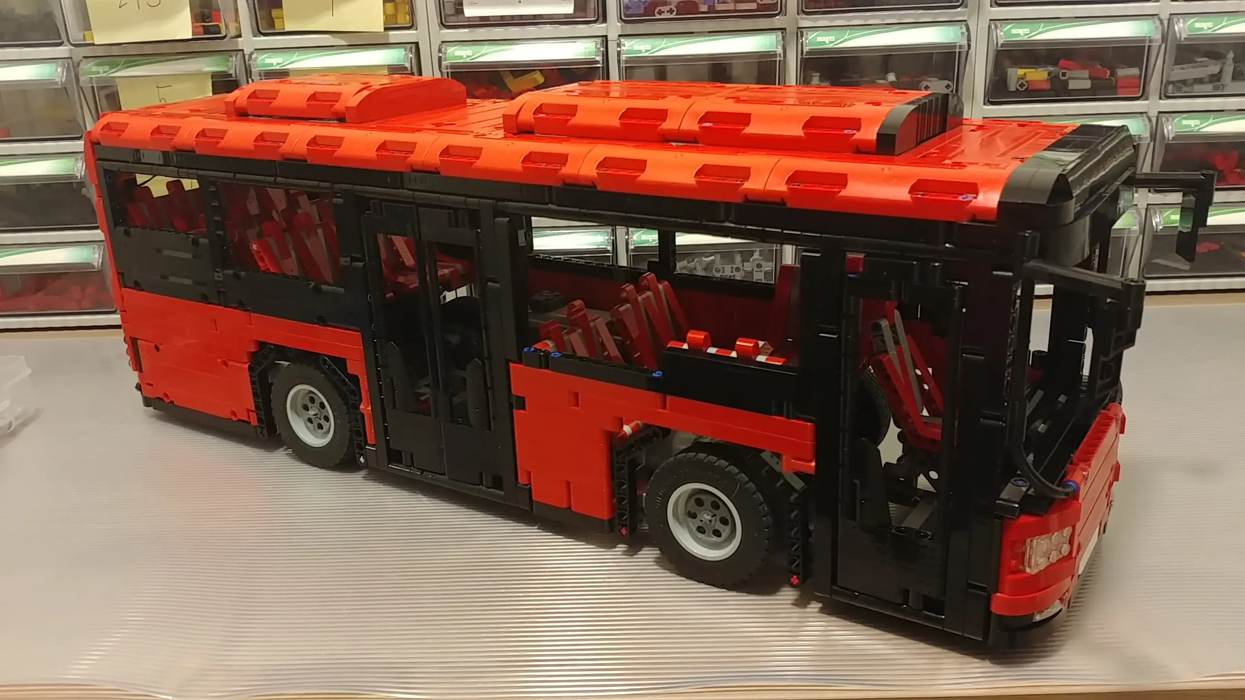 Новый RC double deck автобус MOC 5161 технологии строительные блоки игрушки &quotСделай
