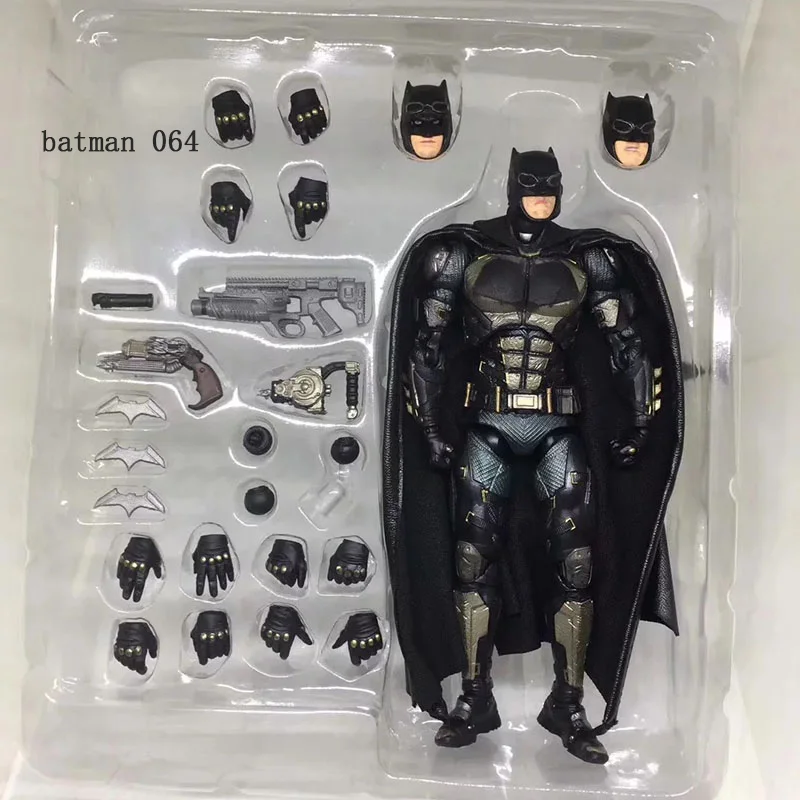 16 см Темный рыцарь DC фигурка Бэтмен Mafex 064 056 Тактический Костюм версия