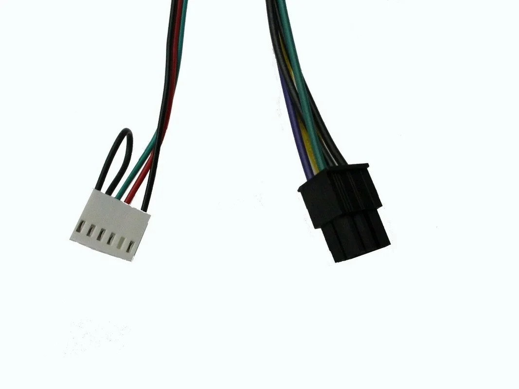 

12" 30cm ATX main 24-pina 6-pin psu power 18awg adapter cable for hp-