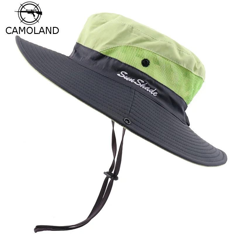 

CAMOLAND Waterproof Bucket Hats For Women UPF 50+ Sun Hat Summer Mens Fishing Boonie Hat Casual Outdoor Cap Wide Brim Hiking Hat
