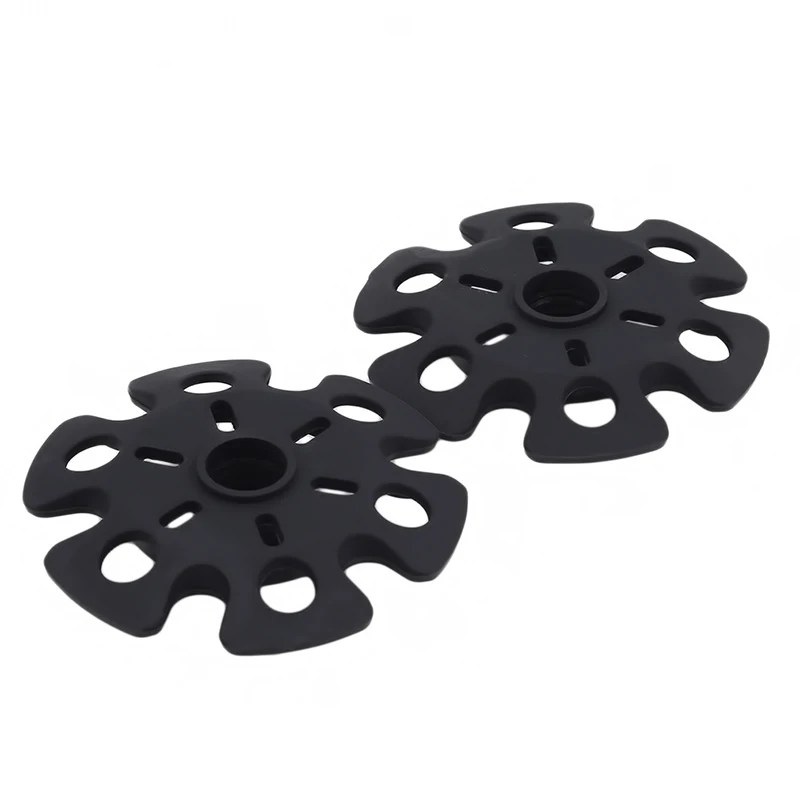 5PCS Outdoor Climbing Trekking Pole Tips Snow Flake Mud Ski Basket Walking Stick Basket Cap Guard Replacement Hiking Accessory