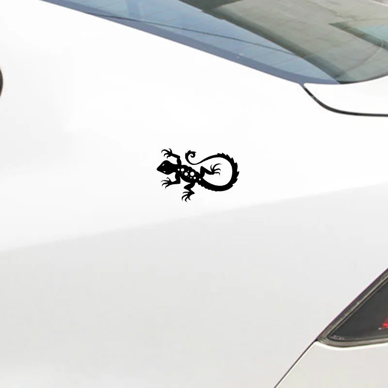 Забавный рептилий бородатый декор в виде дракона для Авто/бампера/окна виниловая