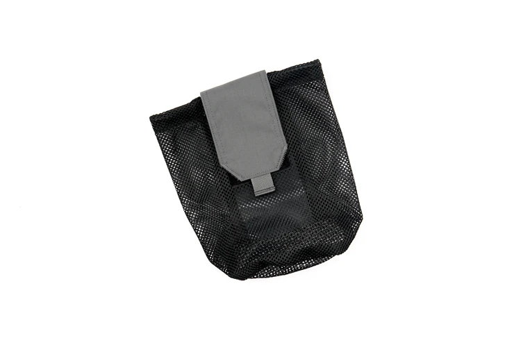 Outdoor Folding Mesh Recycling Bag Vest Tactical Sundry Bag Roll Up OTB Water Version MC