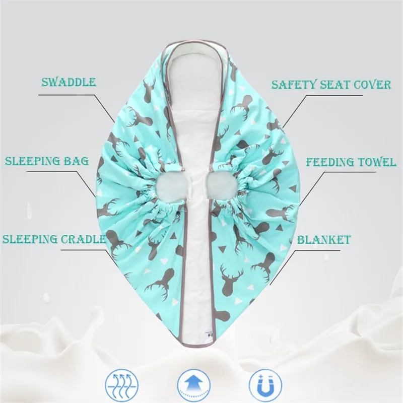 Хлопковое мягкое Пеленальное Одеяло для новорожденных детское одеяло чехол