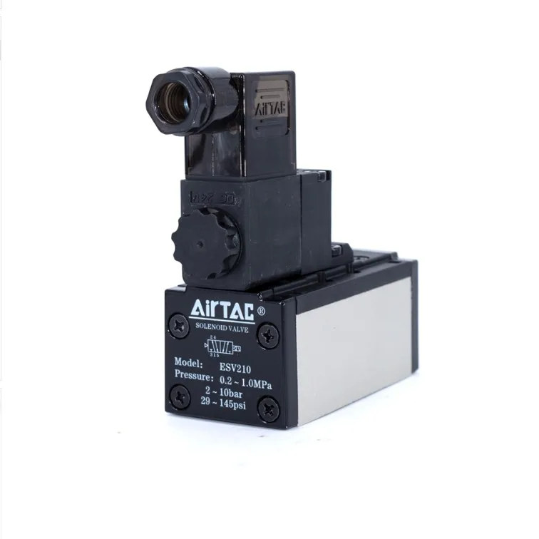 Пневматический электромагнитный клапан ESV610 DC24V цилиндр регулирующий 2 Позиция 5