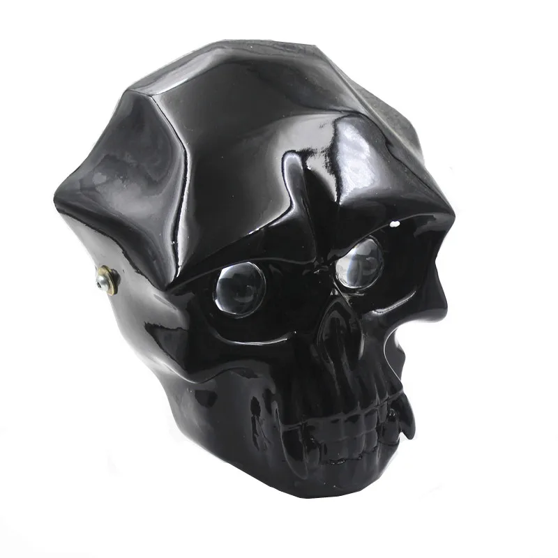 Мотоциклетный светодиодный головной светильник с черепом 28 43 мм кронштейном для