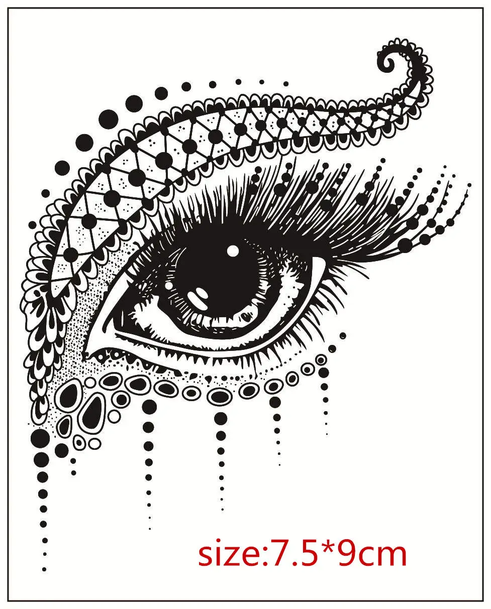 

Eyes Transparent Silicone Clear Rubber Stamp Sheet Cling Scrapbooking DIY Word Cute Pattern Photo Album Decor