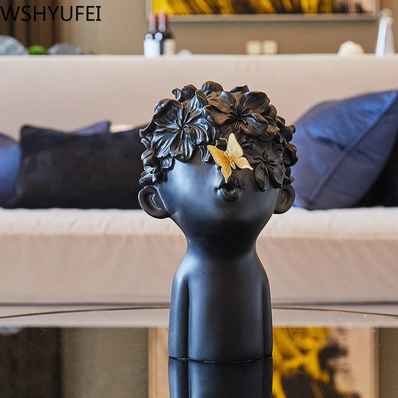 Скандинавские минималистичные полимерные фигурки милая бабочка искусство