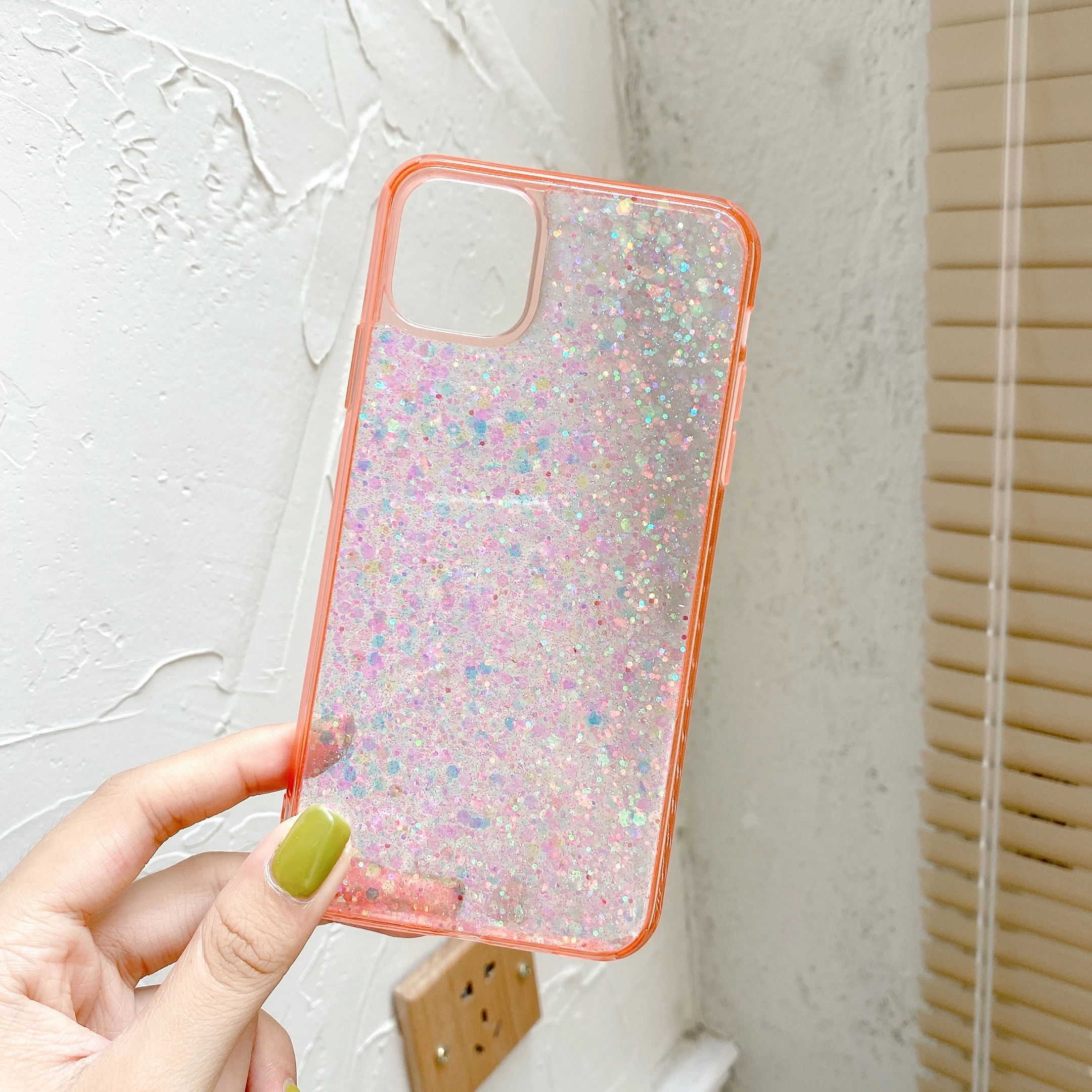 

Women Glitter Soft Silicone Transparent For iPhone 11 Pro Max Cases For iPhone XR XS X 8 7 6S 6 Plus Full Back Cover