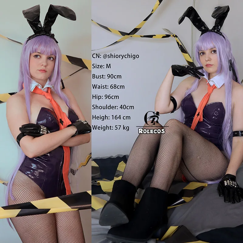Костюм для косплея ролеко данганронпа киригирский Куко Банни пикантный женский