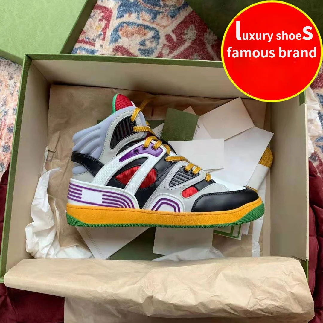 

Genuine Leather High Top Skateboard Shoes Women Luxury Designer Brand Sneakers 2021 Autumn New Ins Fashion Color Matching Shoes
