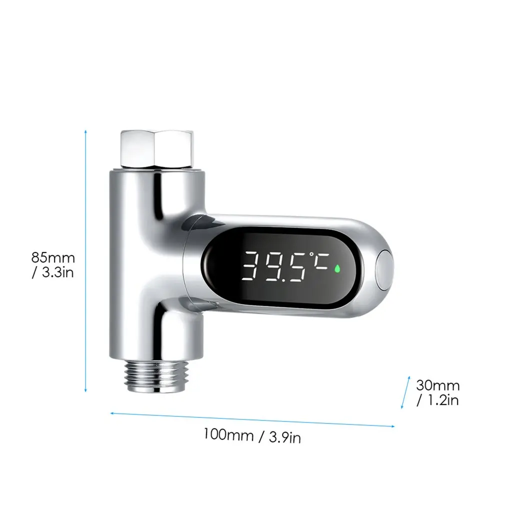 

LED Water Thermometer Electronic Faucet Thermometer Shower LED Thermometer Home Bathroom Shower Thermometer