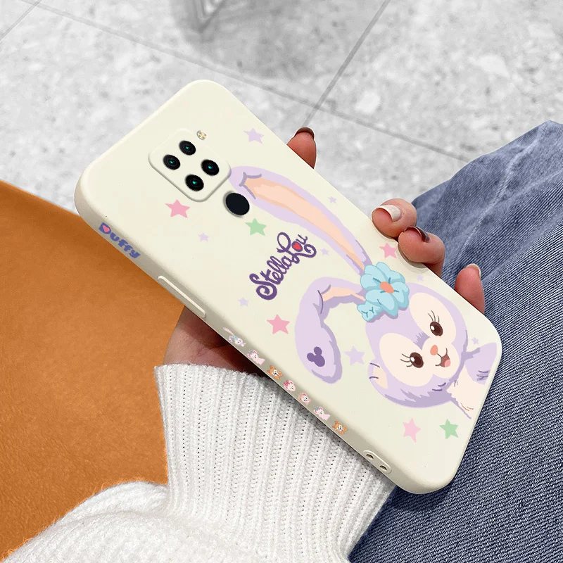 

Thin Cartoon Pattern Liquid Silicone Shockproof Back Cover For Redmi 10X4G 10X5G 10XPro 9 Note 9 8 8Pro 7 7Pro Redmi K30 K20
