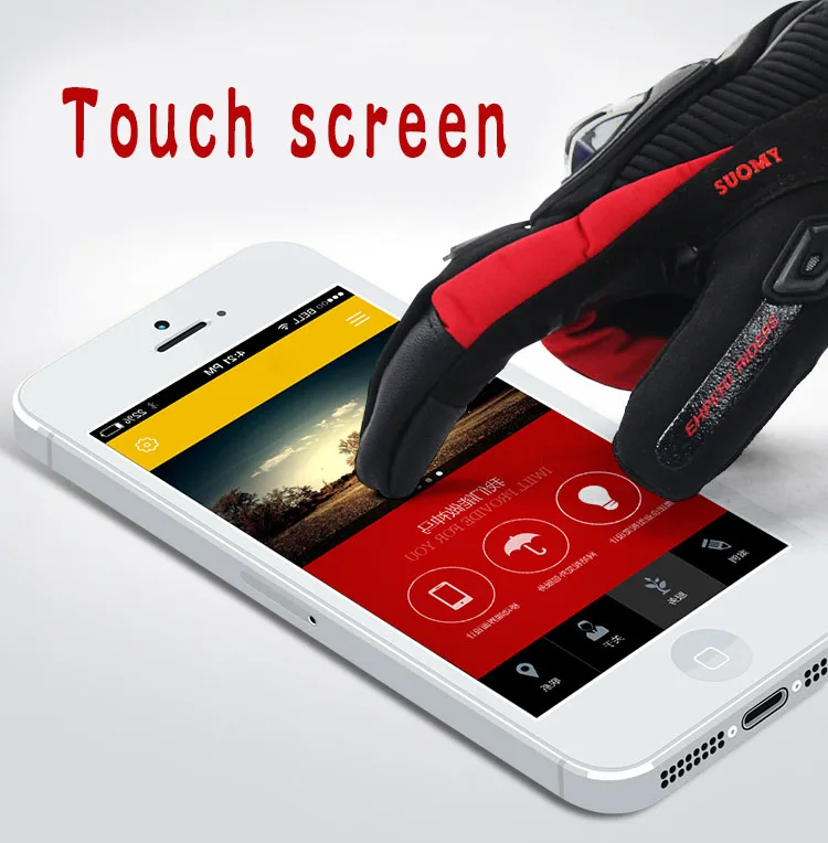 SUOMY moto rcycle ветрозащитные перчатки moto rbike водонепроницаемый Зимний теплый Guantes moto Luvas сенсорный экран moto siklet защитный