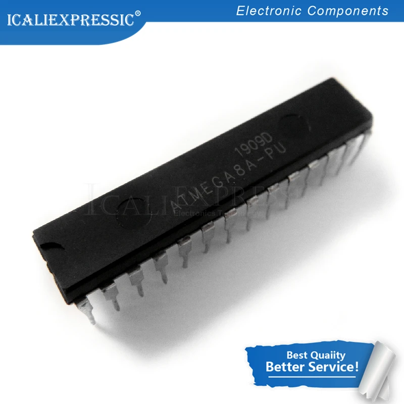 2 шт. программируемая вспышка ATMEGA32A-PU ATMEGA8-16PU ATTINY2313A-PU ATMEGA16A-PU ATMEGA328P-U ATMEGA8A-PU ATMEGA8L-8PU DIP
