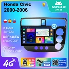 Автомагнитола 2DIN для Honda CIVIC 2000-2006, 4G, Wi-Fi, Android 10