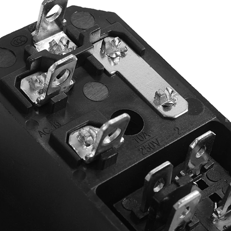 3 Pin IEC320 C14 входной модульный Штепсель выключатель с плавким предохранителем