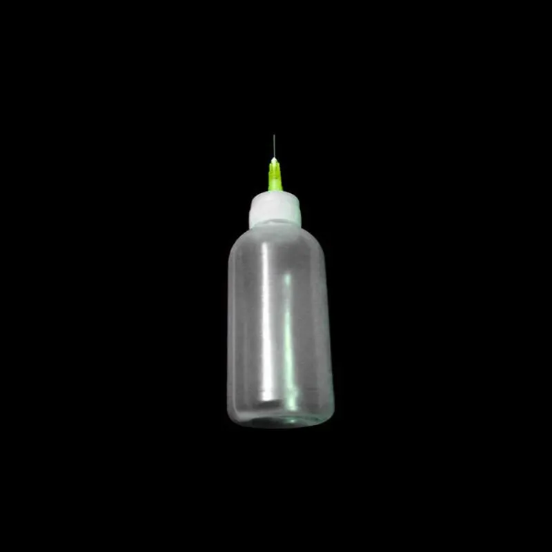 

50ML Rosin Flux Bottle Needle Tip Bottle Empty Liquid Flux Bottle for Soldering Rosin Flux Paste Dispenser with a Needle^1