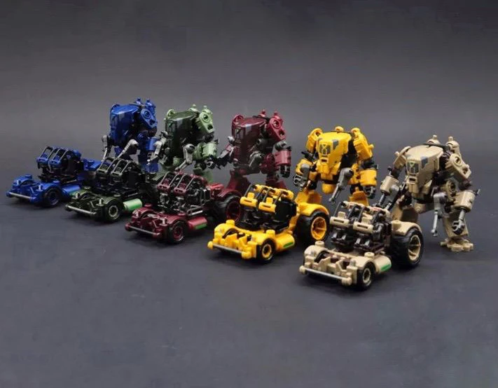 Rihio multiбездны MM002 V Link Mecha оборона и инженерный набор из 2 экшн фигурок