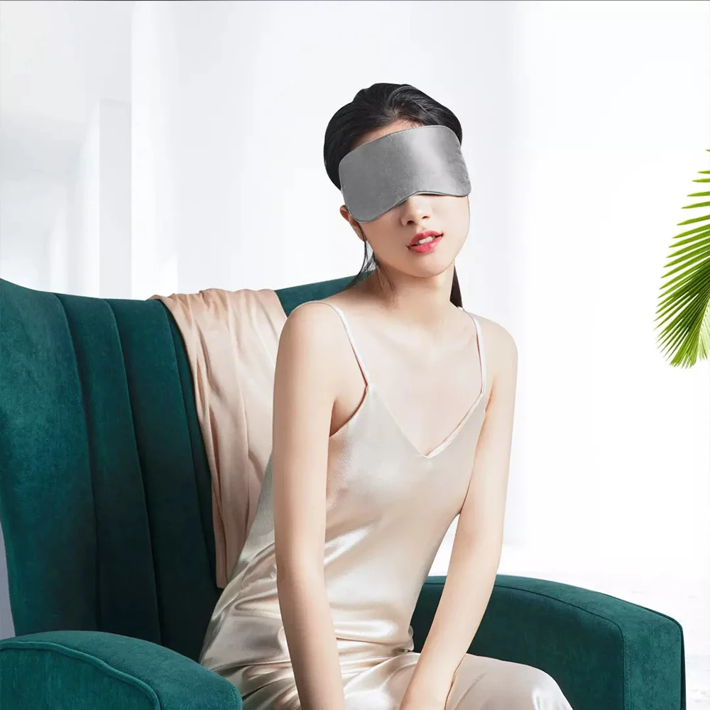 

PMA Graphene Therapy Heated Eye Mask Silk Eye Patch Fatigue Relief Eye Massager Smart Temperature Fatigue Relief Sleep Travel