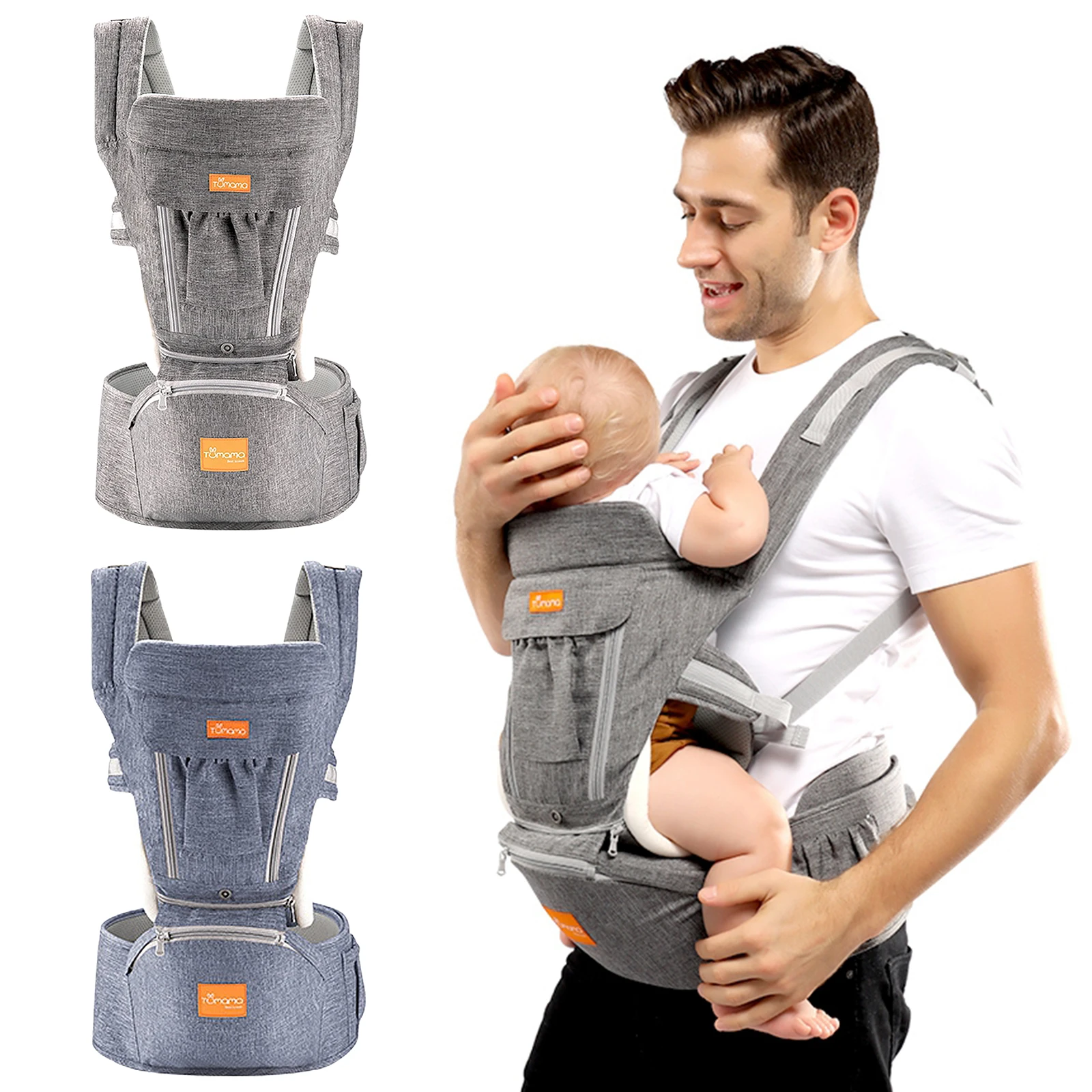 

Baby Carrier for Baby Travel Weight-bearing 3.6-15kg 0-36 Months