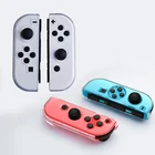 Прозрачный жесткий чехол защитный чехол Joycon Shell для Nintendo SwitchSwitch Oled NS Joy-Con кристально прозрачный мягкий защитный чехол из ТПУ
