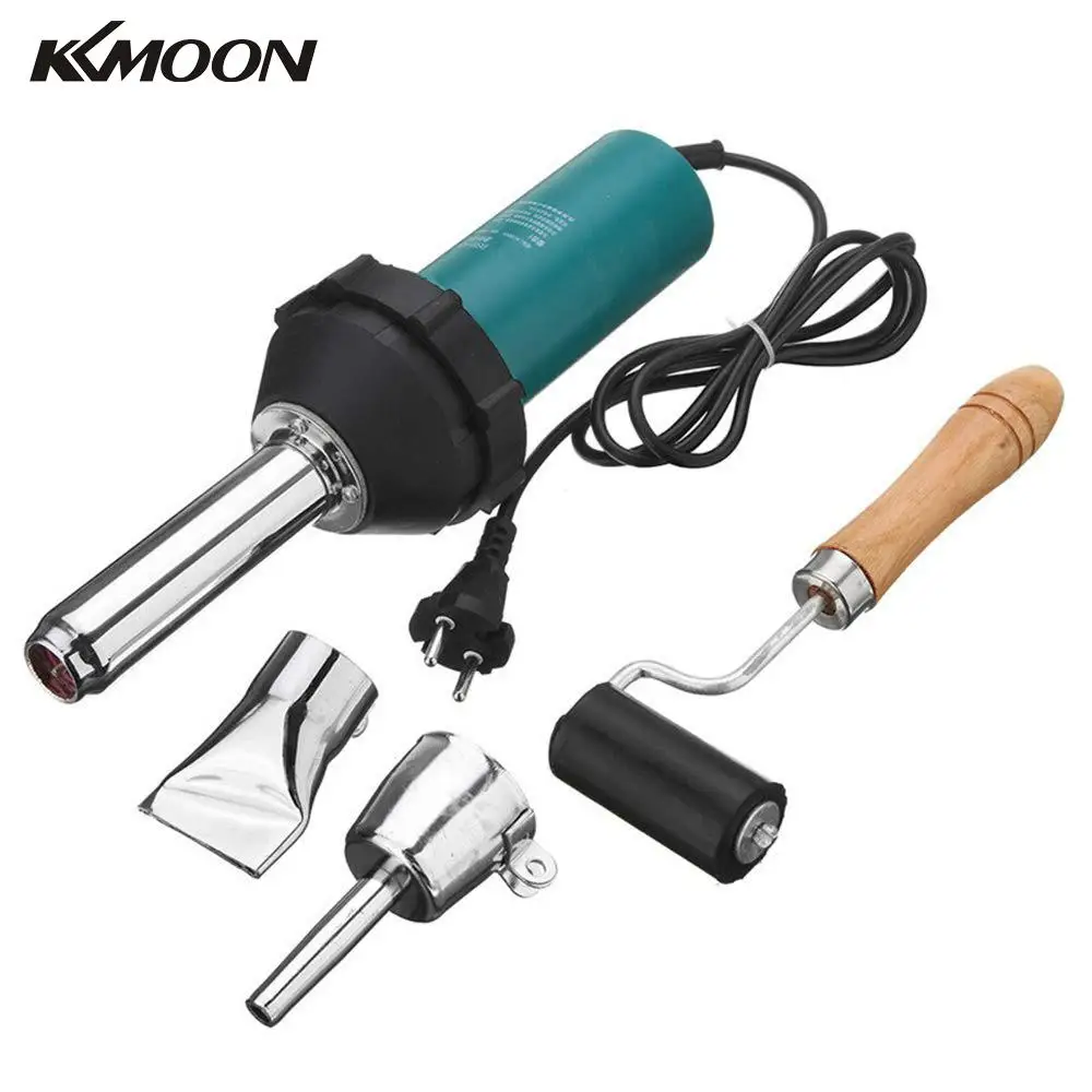 

Professional 1080W Welder Hot Air Gun Station Adjustable Temperature Welding Heat Gun Kit Torch & 2 Nozzle & Roller