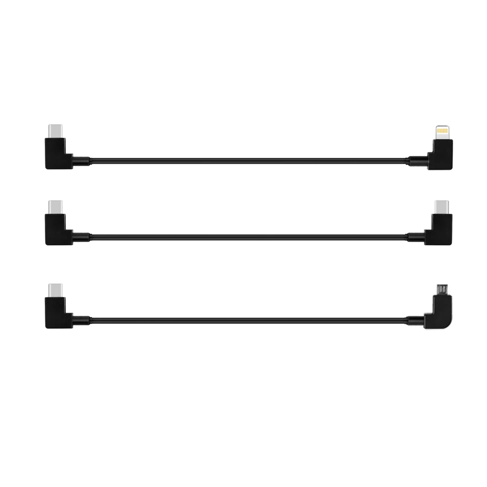 Переходник USB Type-C/Micro USB/IOS для DJI OSMO Pocket/Pocket 2/Phone 30 см | Электроника