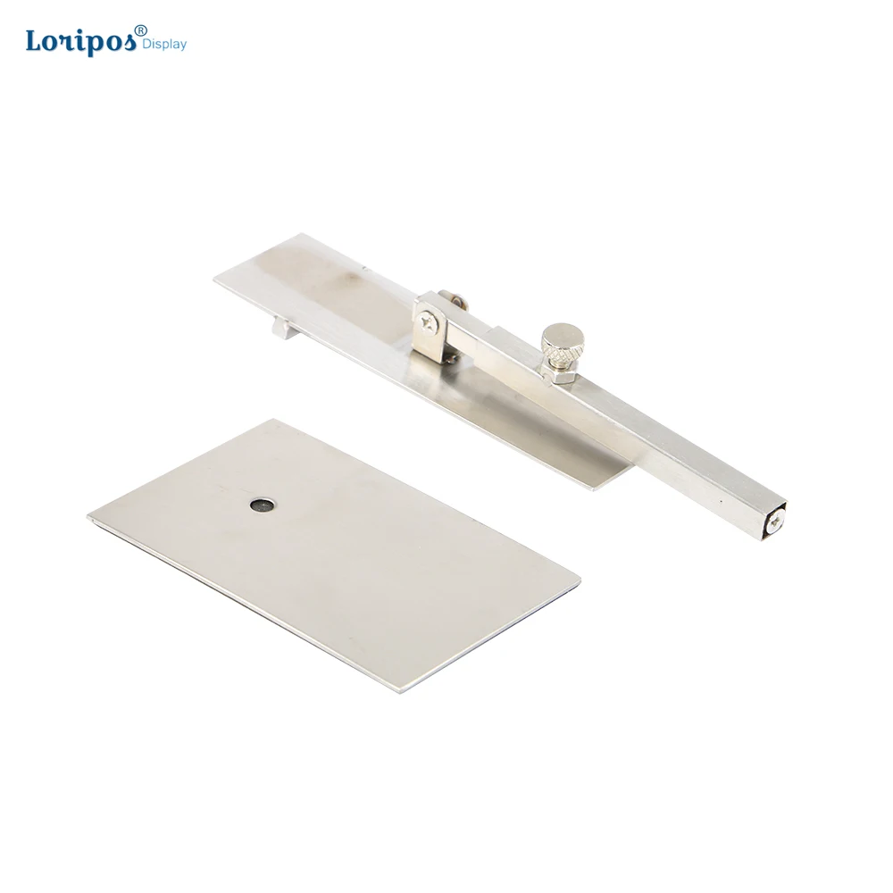 Матовая серебристая металлическая стойка обуви из нержавеющей стали Подставка