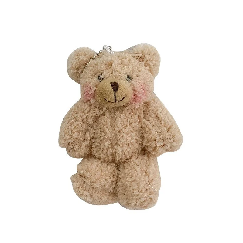Cute Bear Animal Plush Doll Key Chains Backpack Toy Keychain Ring Bag Phone Decoration Pendant Kids Girl Gift | Игрушки и хобби