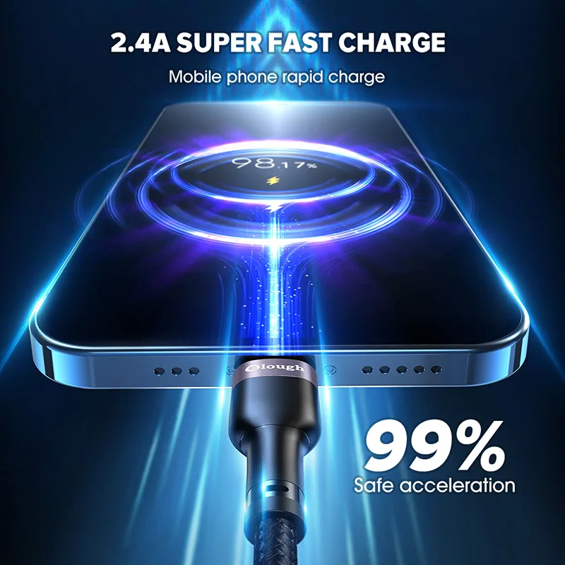 elough micro usb cable 3a fast charging phone charger micro cable for xiaomi redmi samsung android micro usb charging data cord free global shipping