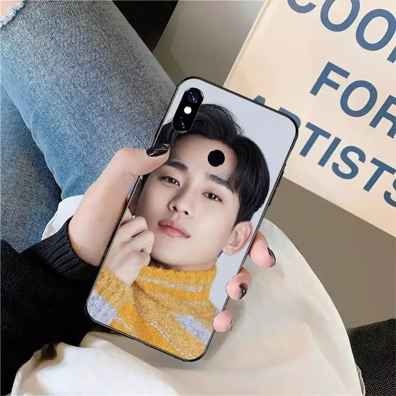 

Kim Soo Hyun kpop actor luxury design shell Phone Case For Xiaomi Redmi note 7 8 9 t max3 s 10 pro lite