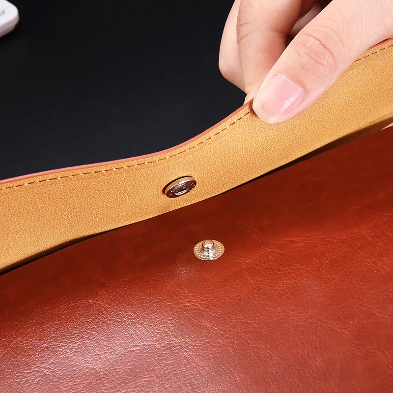 A4 Бизнес кожаный мешок для документов большой Ёмкость Портативный папка