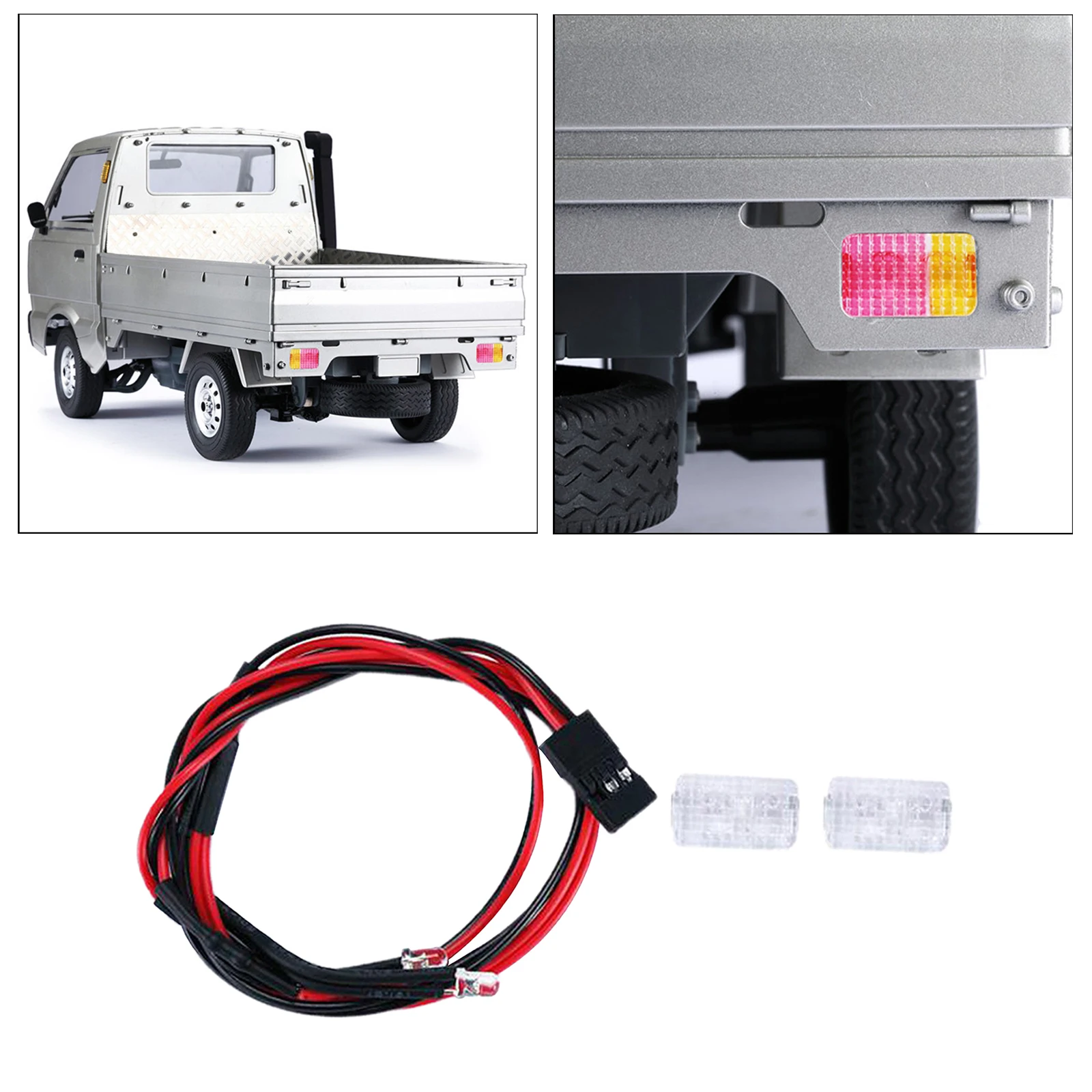 

RC Car Light Taillights 3mm Light to RC Car Shell Directly for RC