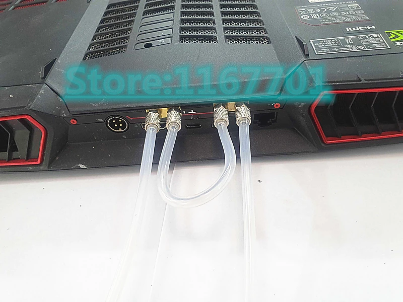 DIY водный воздух/Ветер cpu/охлаждение ГПУ heasink радиатор модификация обновление для MSI GT73 MS-17A1