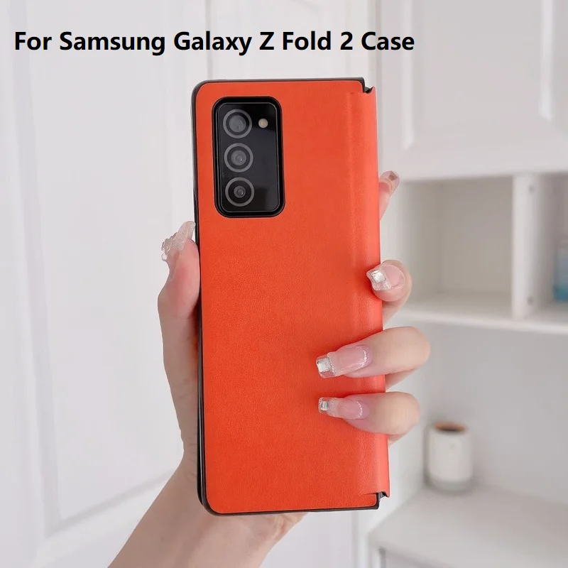 

For Samsung Galaxy Z Fold 2 Leather Flip Case For Galaxy Z Fold 2 5G Anti-drop and shockproof mobile phone case Luxury Case