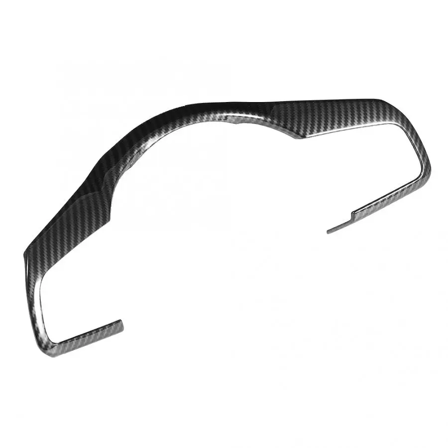 Стильная наклейка на руль автомобиля из углеродного волокна декоративный чехол