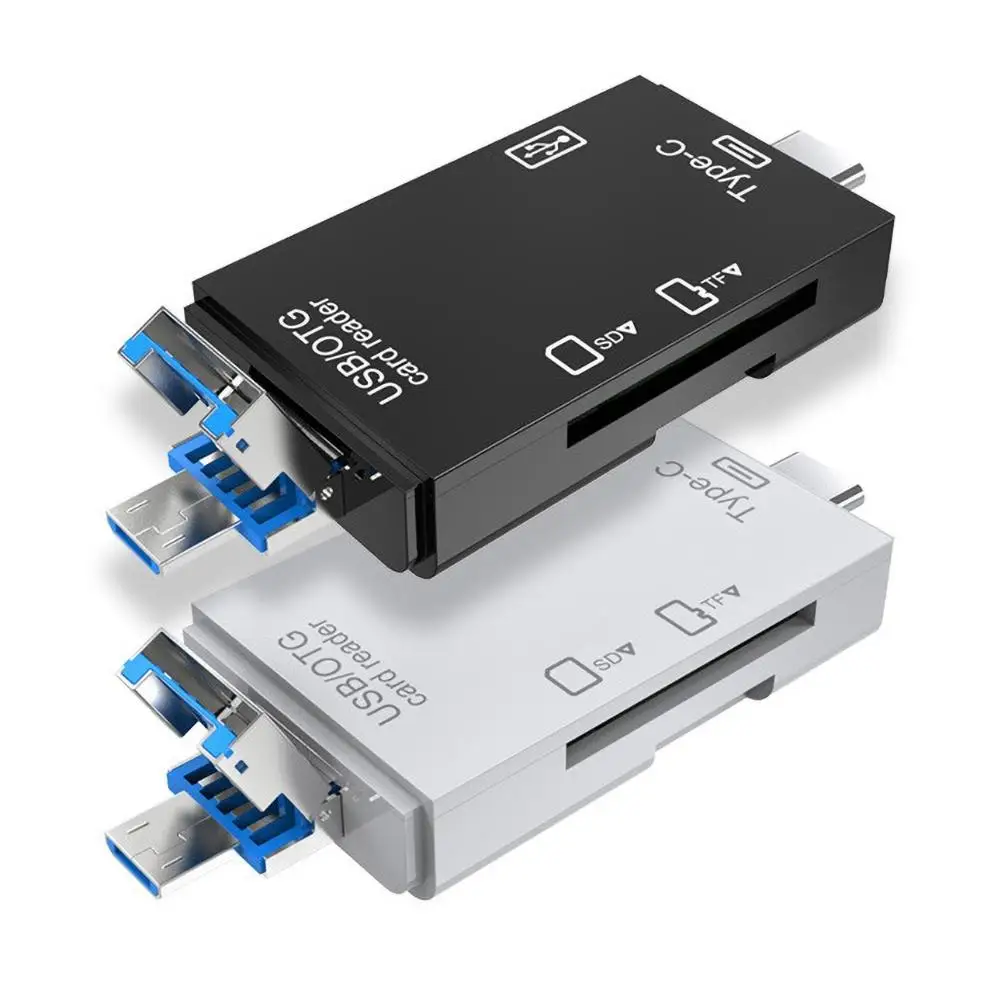Многоцелевой кардридер Usb 2.0 TYPE C Micro адаптер карты памяти для SD TF USB Type OTG ноутбука