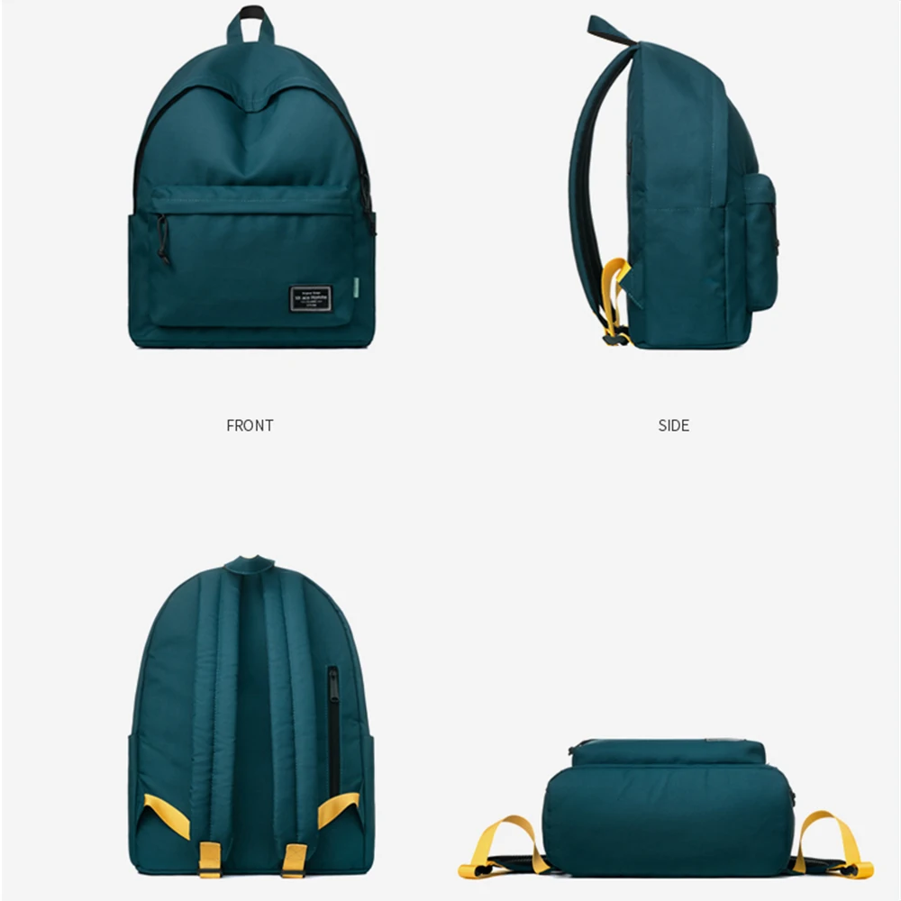 Рюкзак темно зеленого цвета для мужчин защитный материал женский рюкзак