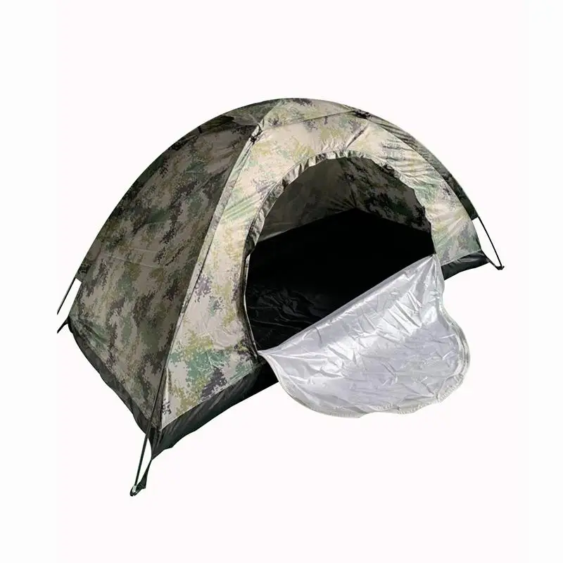 

Outdoor Double Layer Tabby Camouflage Automatic Quick-opening Tent Outdoor Camping