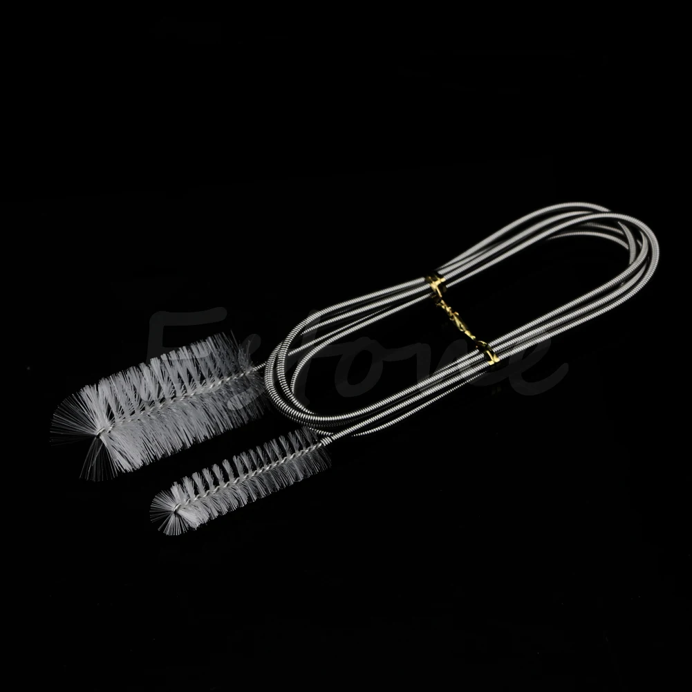 

155cm Flexible Cleaning Tube Ended Double Brush Aquarium Filter Pump Pipe Hose