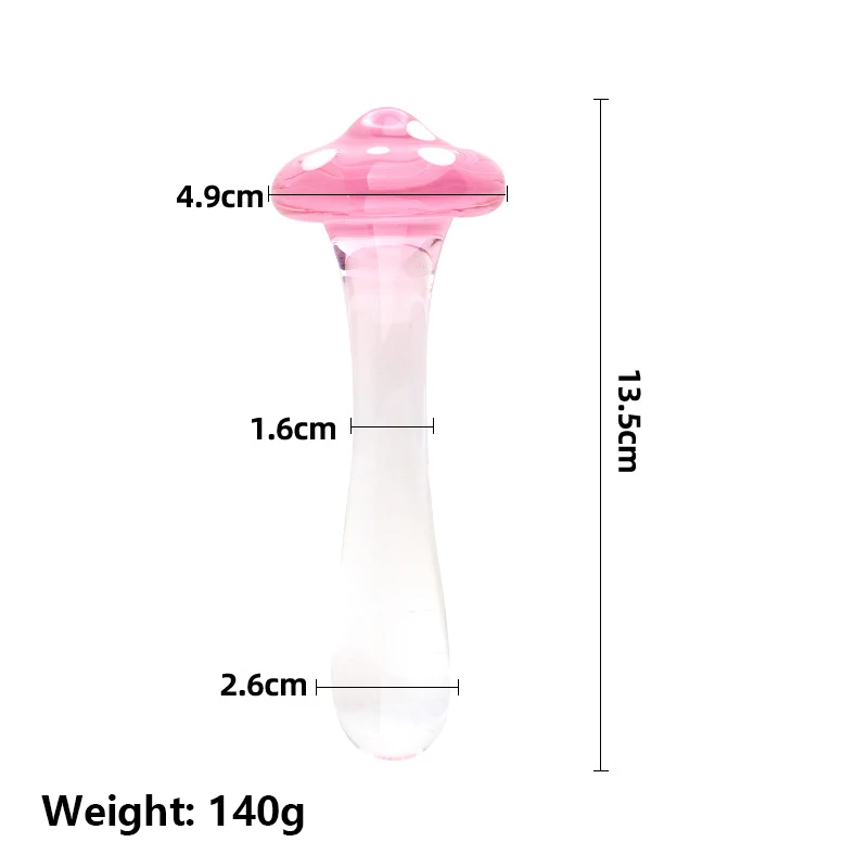 Фаллоимитаторы в форме гриба 2 цвета |