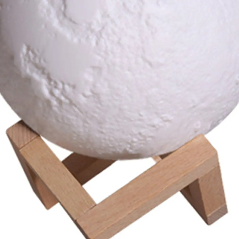 

880ML Humidifier 3D Moon Lamp Light Diffuser Aroma Essential Oil USB Ultrasonic Humidificador Night Cool Mist Cleaner