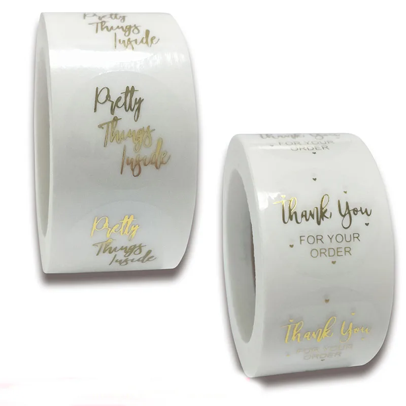 Decor Thank You Stickers