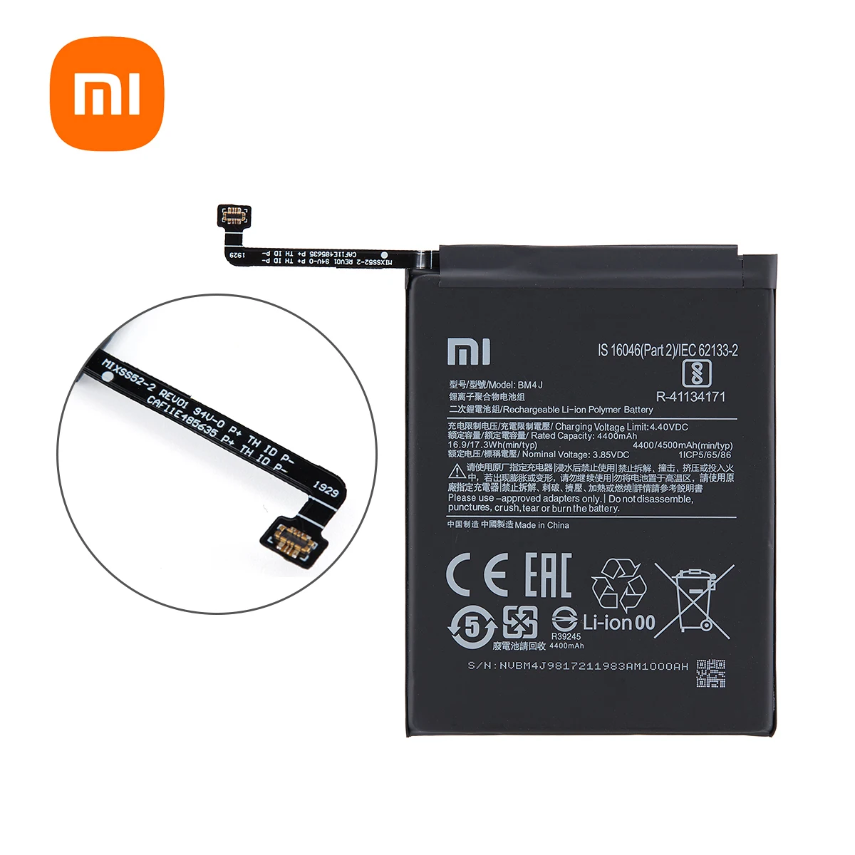 xiao mi 100 orginal bm4j 4500mah battery for xiaomi redmi note 8 pro note8 pro high quality phone replacement batteries tools free global shipping