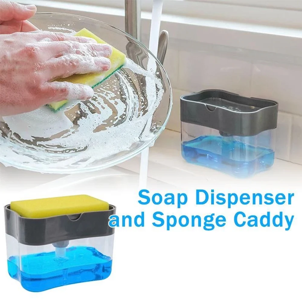 Ручной Пресс губки распределителя мыла автоматический дозатор для жидкого насос