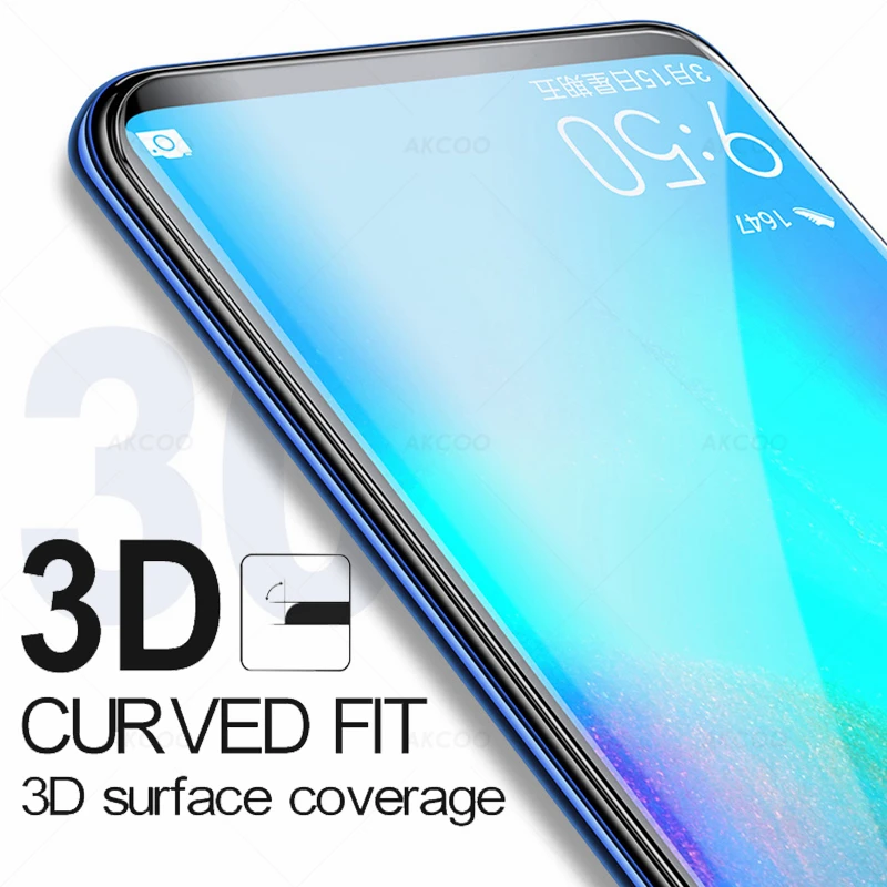 Akcoo P30 pro screen protector UV Glass for Huawei Mate 20 Pro glass film P20 pro 6D full glue protector p30 lite case friendly