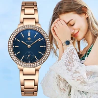wwoor 2022 top luxury diamond watch women fashion rose gold ladies watch dress quartz bracelet watch for women relogio feminino